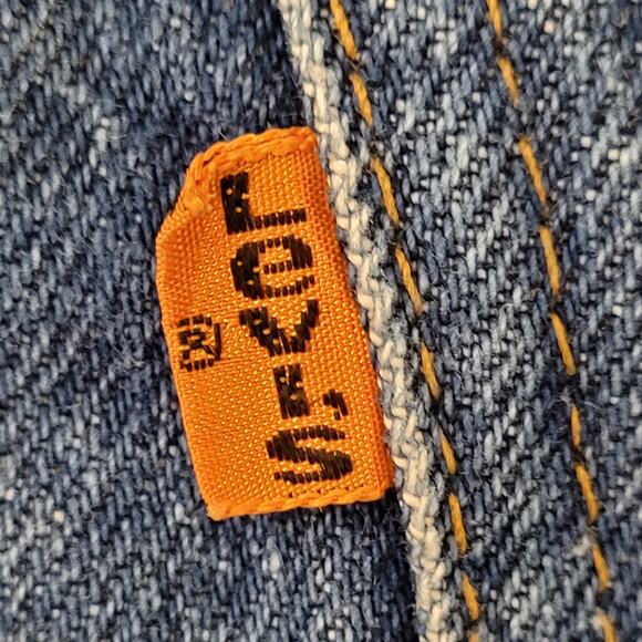 Vintage 80s LEVIS 517 Jeans 38x29 Bootcut USA - Picture 8 of 16